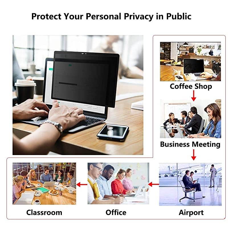 Pro 16 Privacy Screen Filterfor Pro 16 inch New Removable HD Privacy Screen Protector Bubble Free DesignEasy onOff