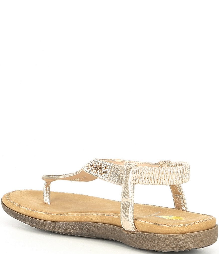 Volatile Cozi Jewel Embellished Thong Sandals