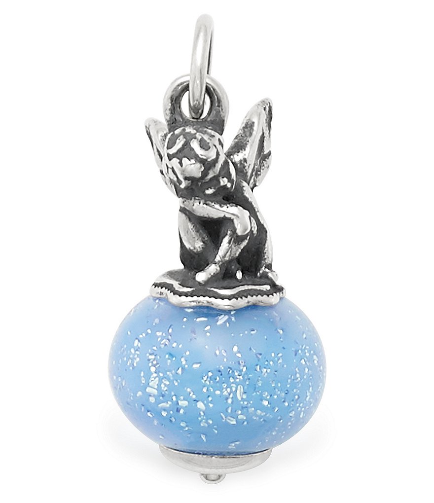 James Avery Faceted Lab-Created Amethyst February Birthstone Charm