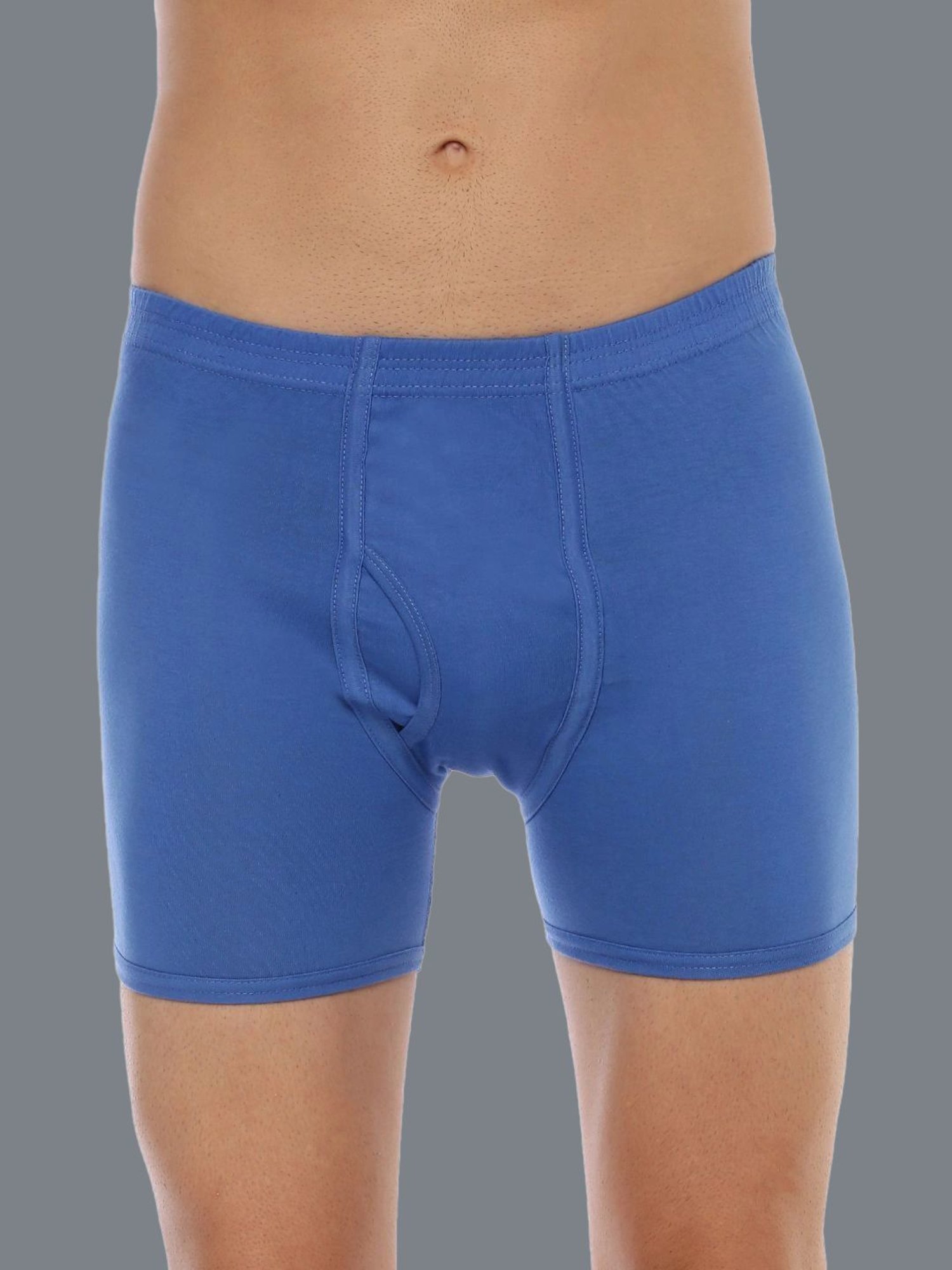 Dollar Lehar Assorted Cotton Regular Fit Trunks - Pack Of 7