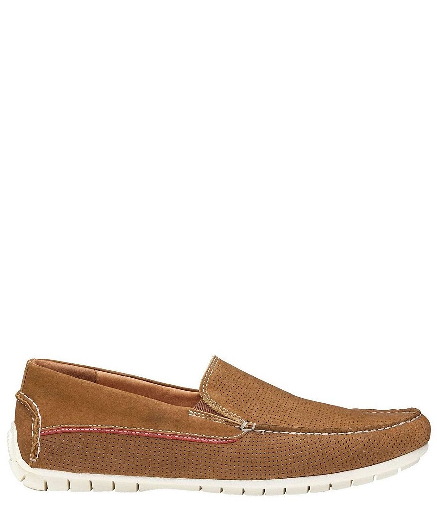 Johnston & Murphy Men's Cort Perforated Venetian Loafers