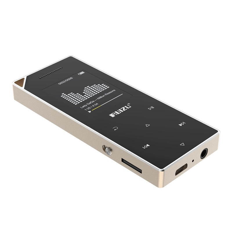 D05 16GB bluetooth MP3 Player 1.8-inch HD MP4 Video Player FM Radio E-book Music Player Built-in Speaker