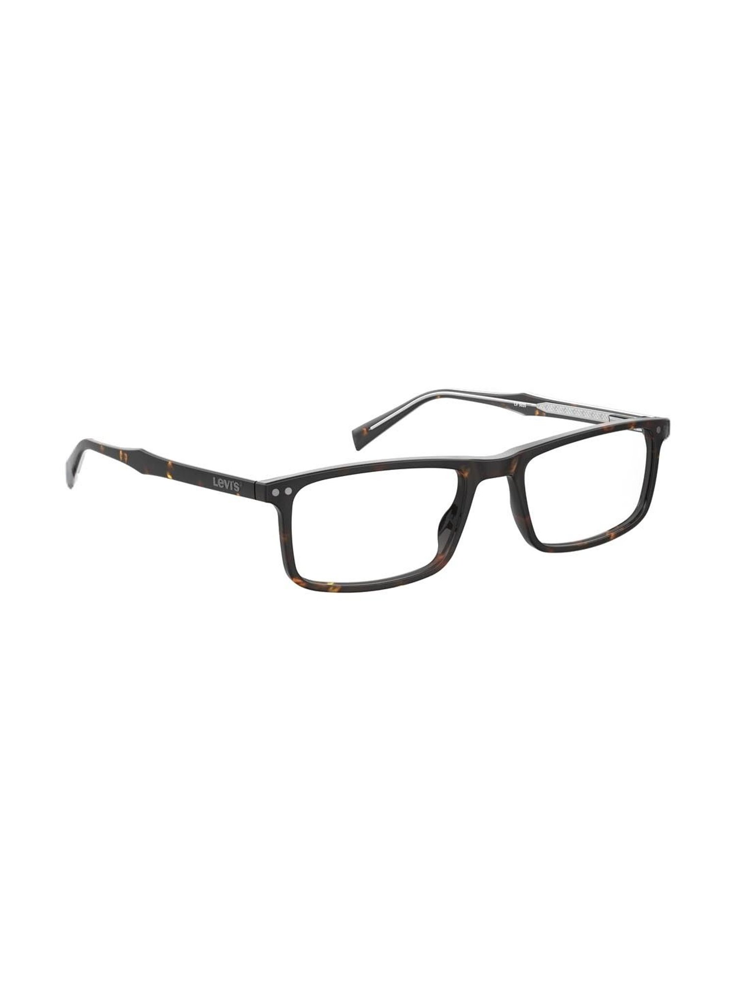 Levi's Havana Rectangular Eye Frames for Men