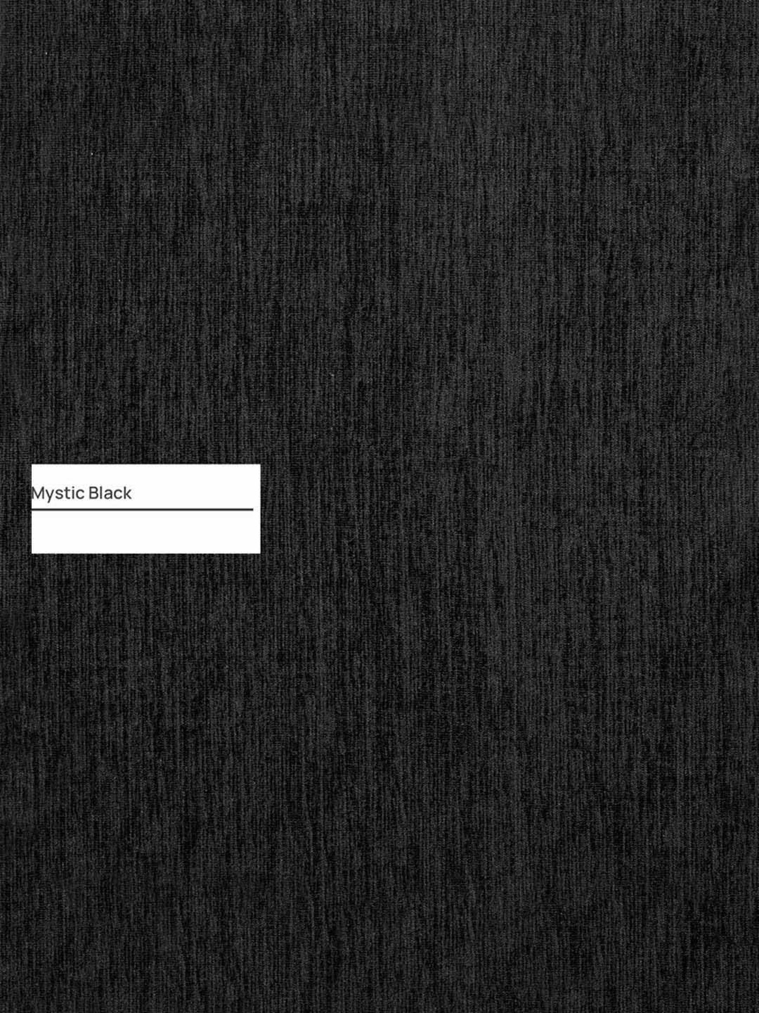 Trevi Mystic Black Fabric & Neem Wood 5 Seater RHS Sectional Sofa