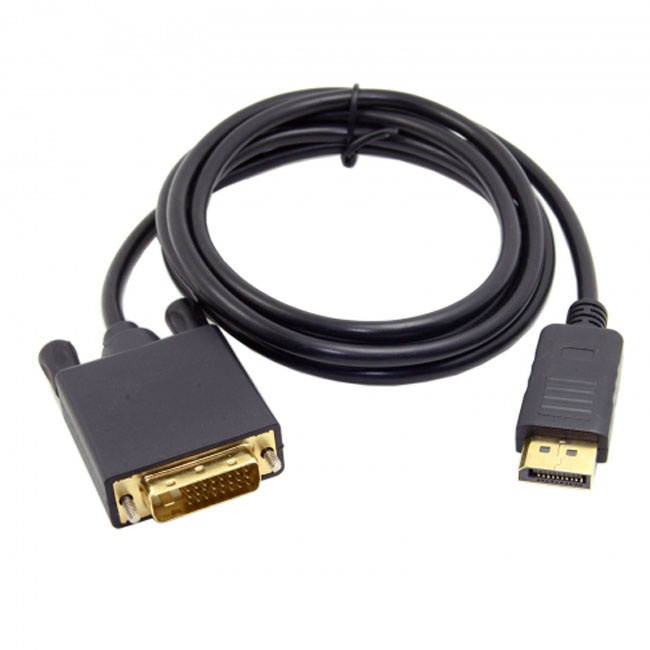 Jimier DisplayPort DP Male to DVI Male Single Link Video Cable 6ft 1.8m for DVI monitor DP-029-1.8M