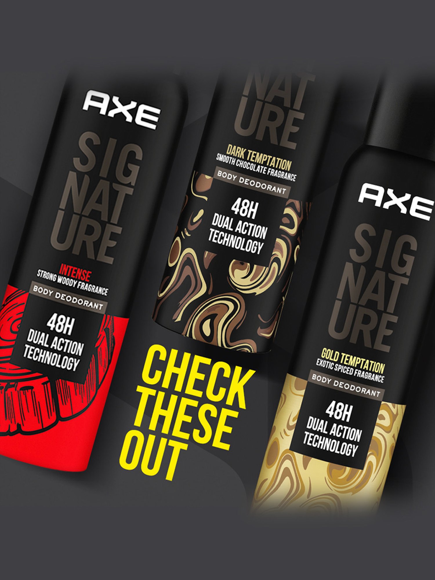 Axe Signature Mysterious Body Deodorant - 154 ml