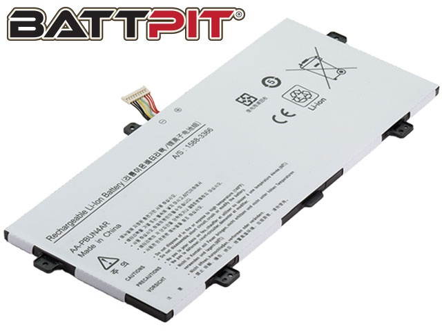 BattPit: Laptop Battery Replacement for Samsung Notebook 9 NP900X5L-K02US, AA-PBUN4AR, Notebook 9 900X5L, ATIV Book 9 Spin 940X3L (7.7V 4000mAh 31Wh)