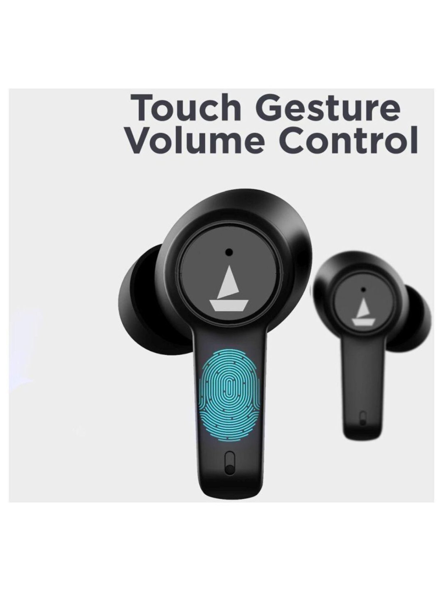 Boat Airdopes 418 ANC Noise-cancelling Earbuds With 10mm Drivers (Black)