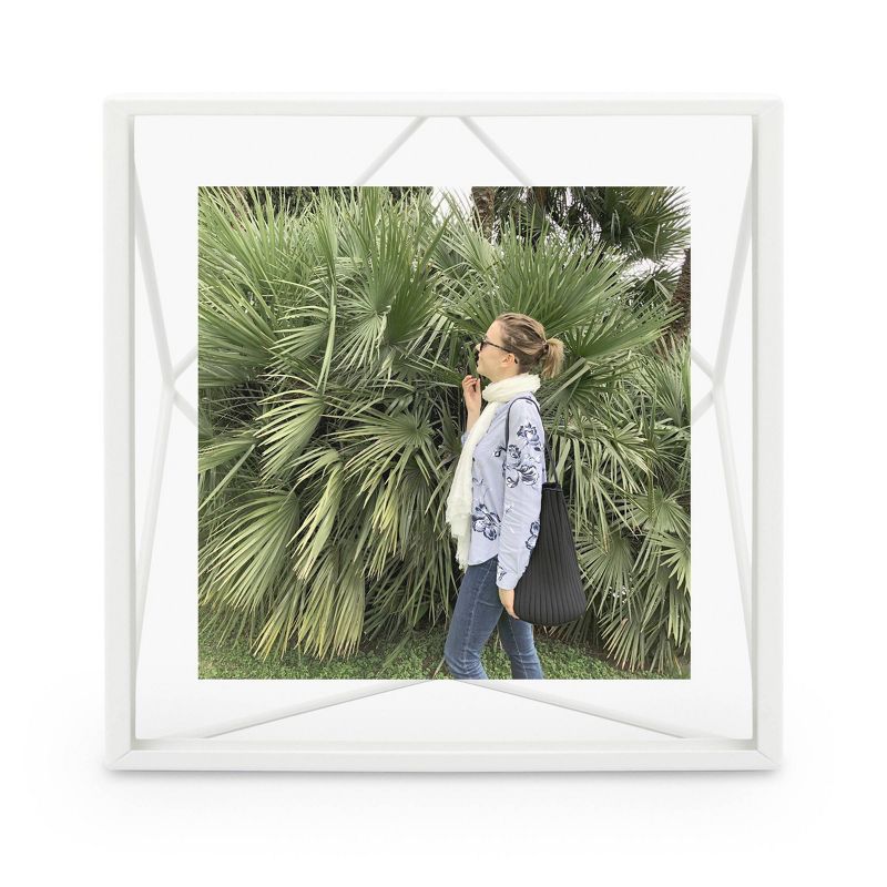 4" x 4" Prisma Single Photo Display Frame White - Umbra