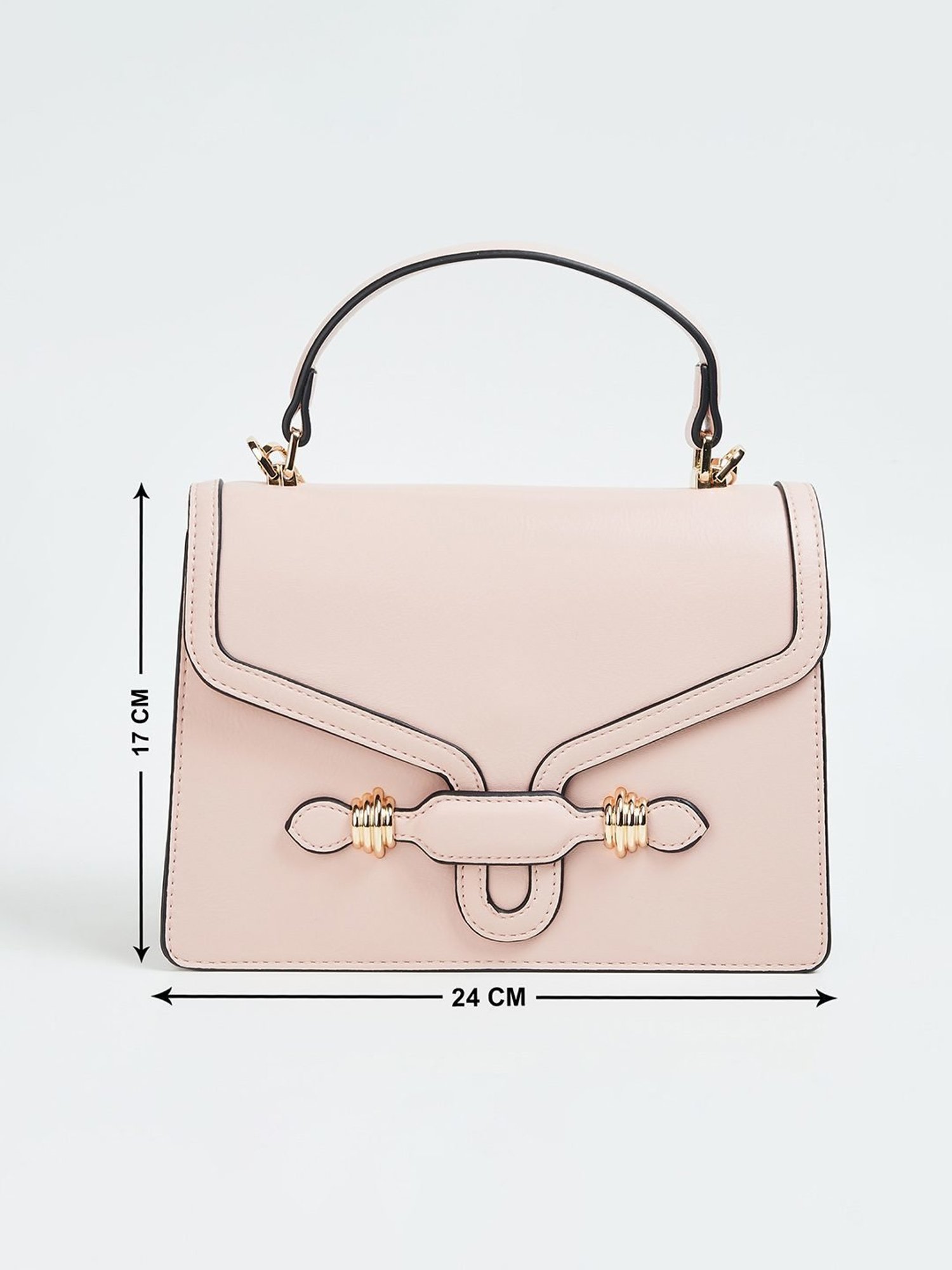 Code by Lifestyle Pink Satchel Handbag