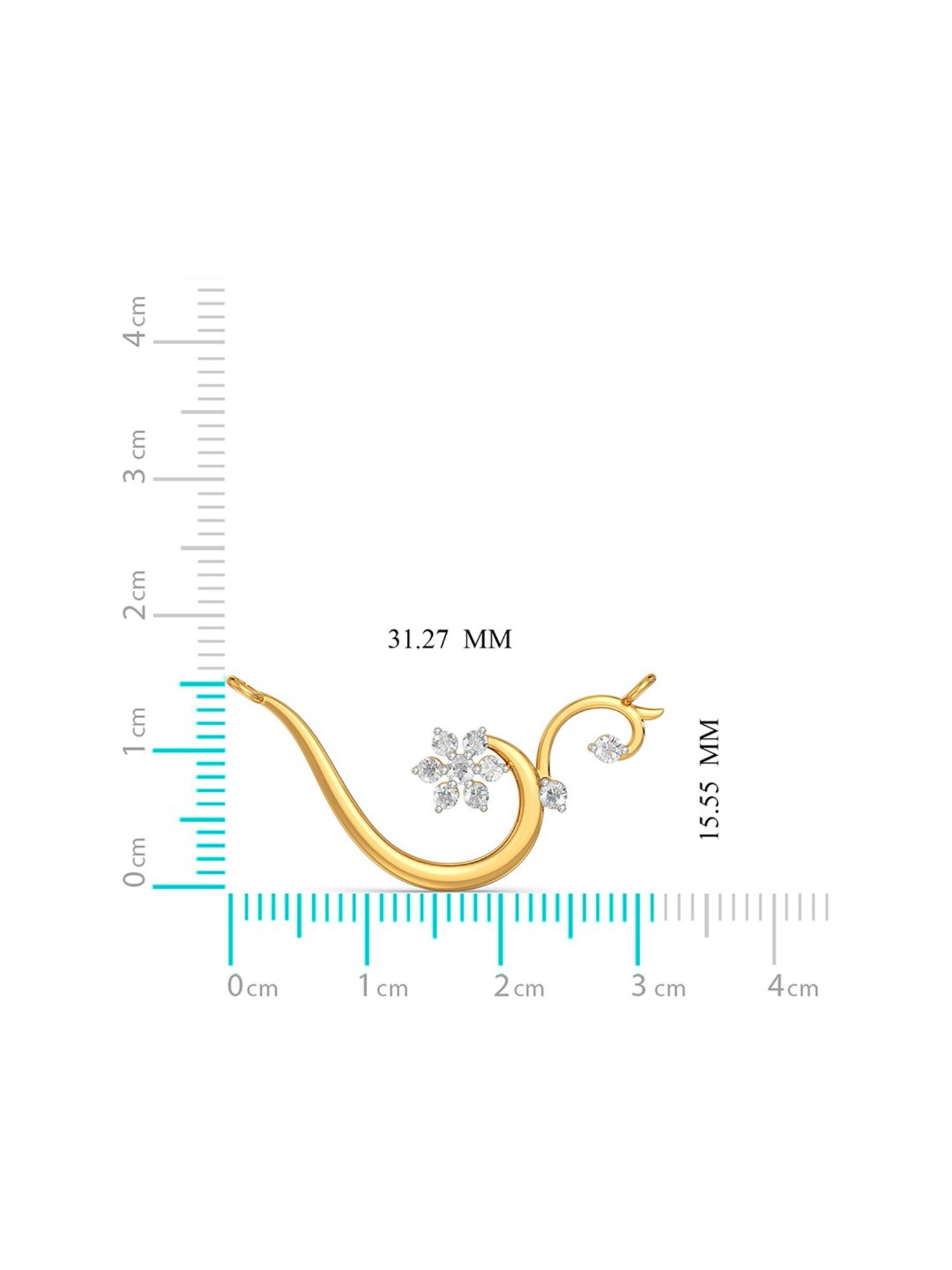 Joyalukkas 18k Gold & Diamond Mangalsutra