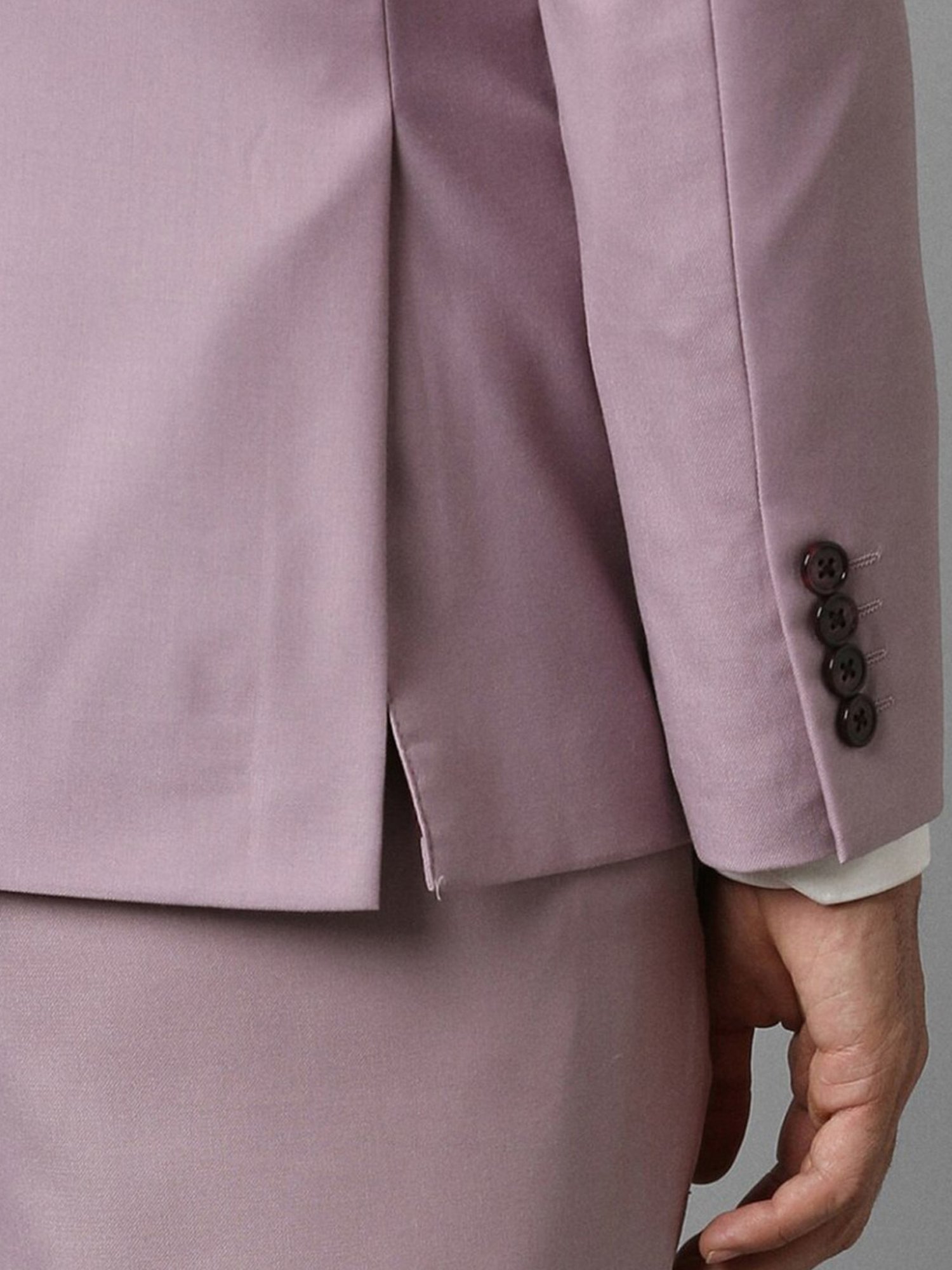 Parx Black Regular Fit Two Piece Suit