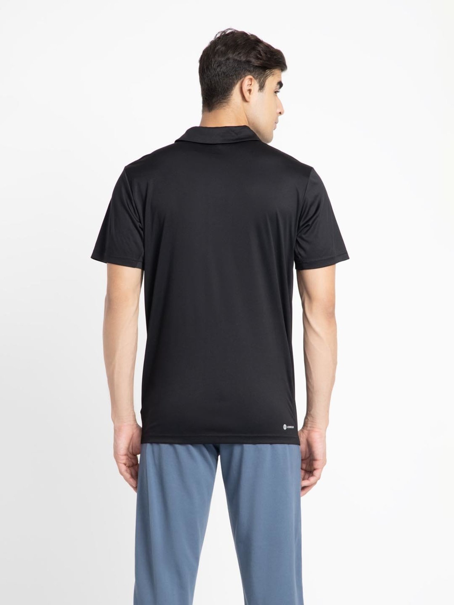 Columbia Black Regular Fit Sports T-Shirt