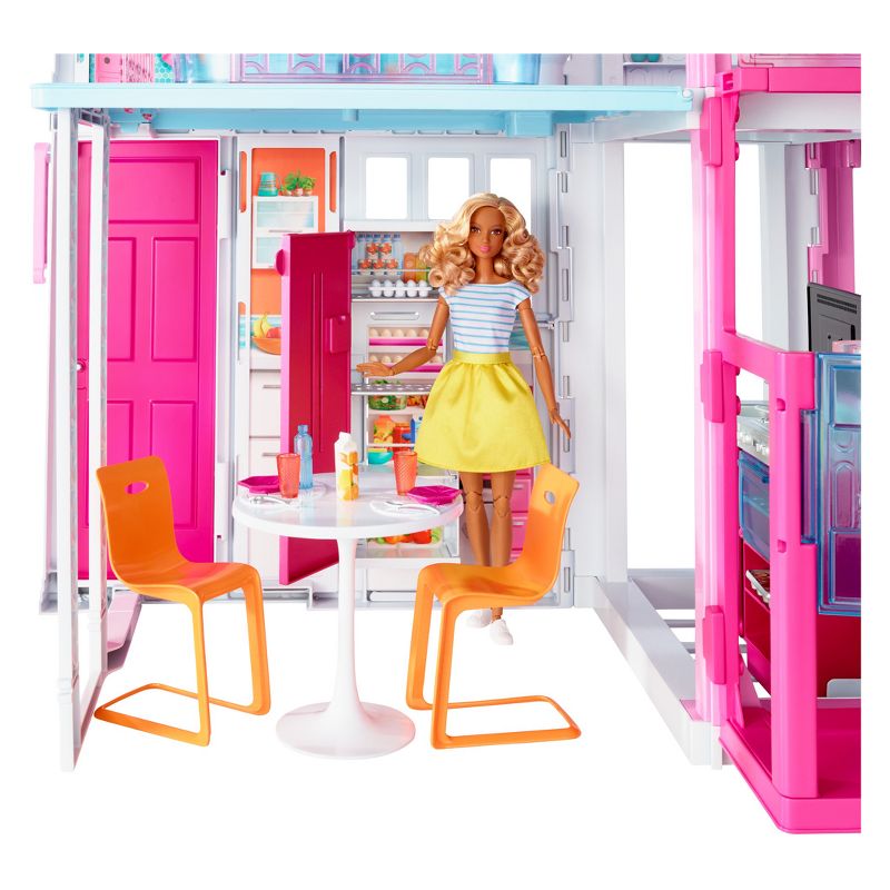 Barbie 3-Story House with Pop-Up Umbrella!
