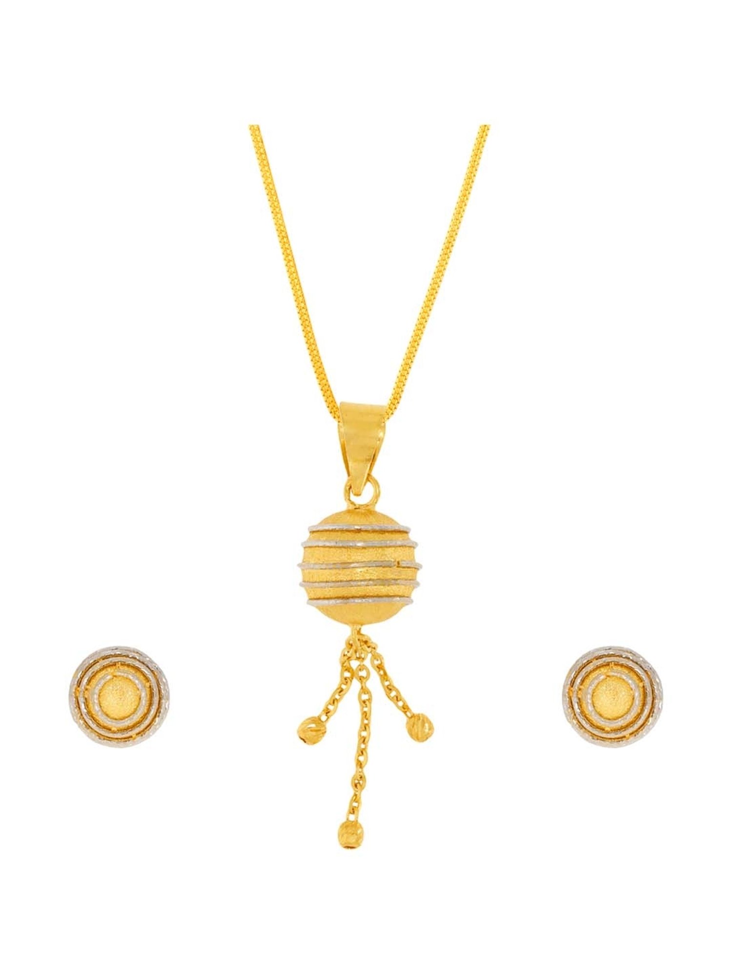 Joyalukkas 22k Love Embrace Gold Pendant