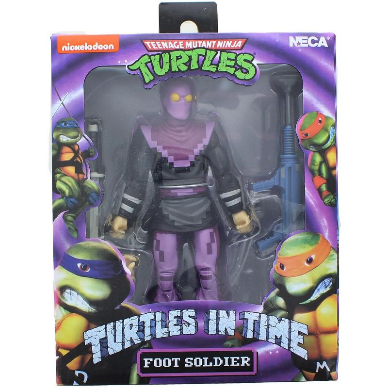 Neca Teenage Mutant Ninja Turtles Turtles In Time 7 Inch Action Figure | Foot Soldier