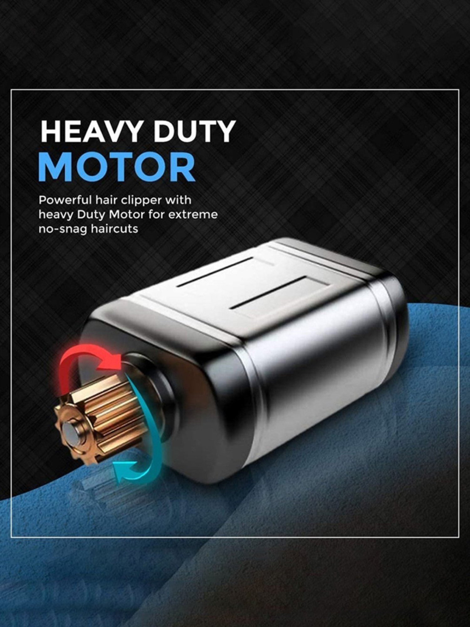 Wahl Professional Moser 1400 Germany Hair Clipper (Maroon)