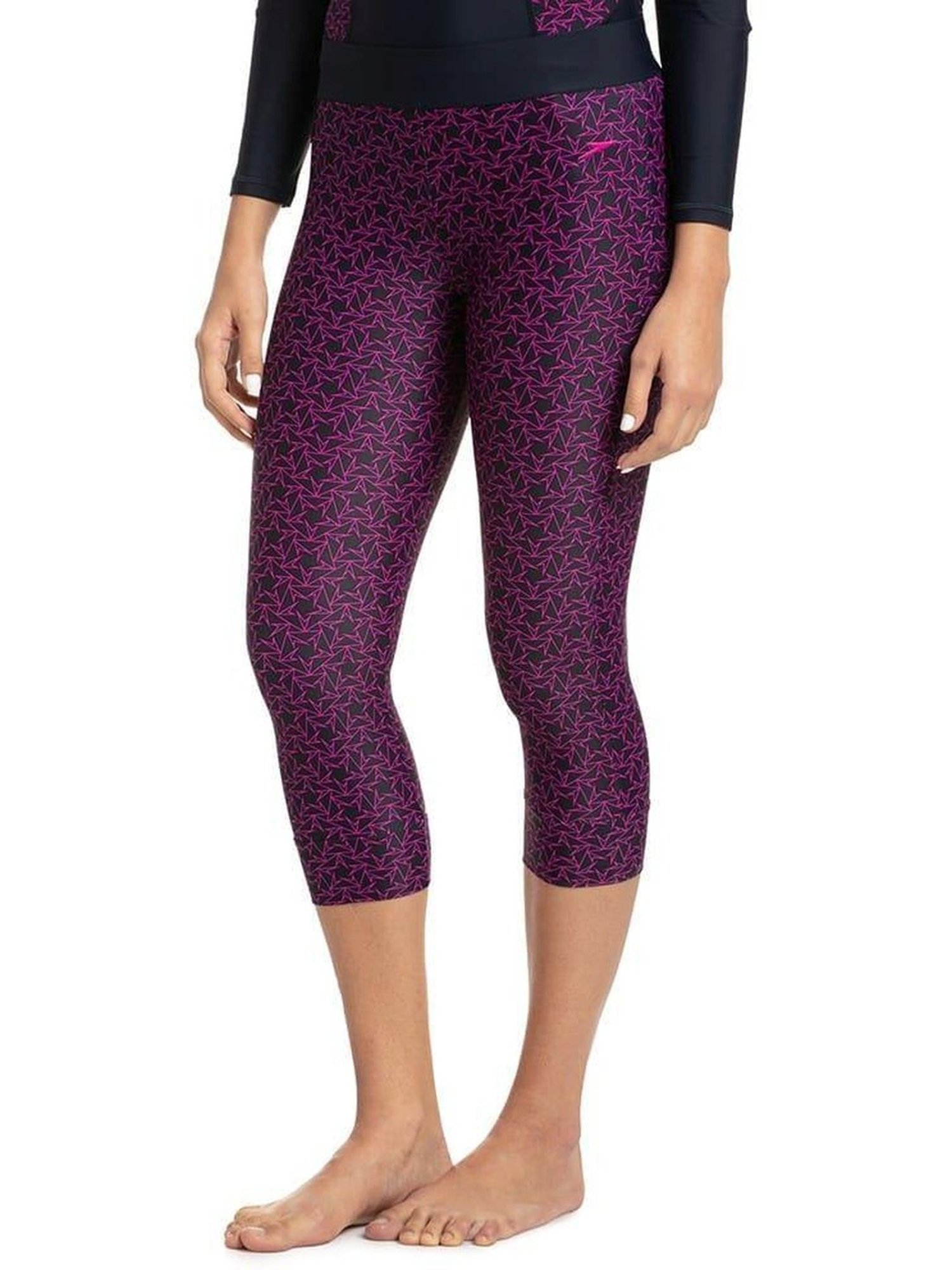 Speedo Purple Printed Swimwear Bottom