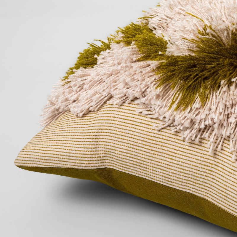 Christmas 14.0" Cardinal On Branch Pillow Berries Red Bird Home Decor  -  Decorative Pillow