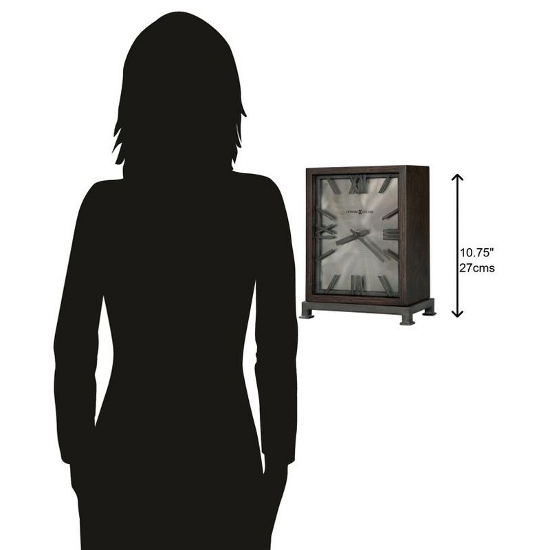 Small Weathered Table Clock White - Stonebriar Collection