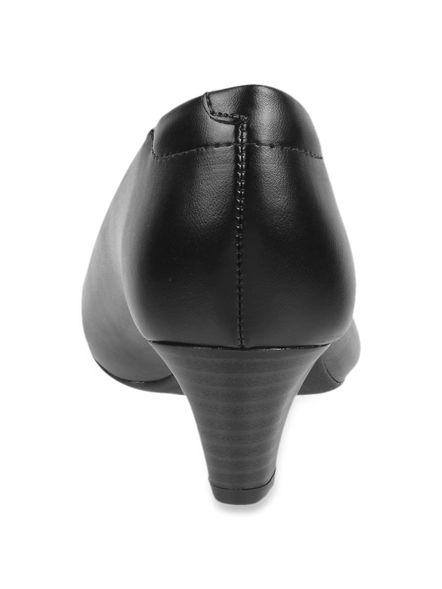 J. Fontini by Mochi Women's Black Formal Pumps