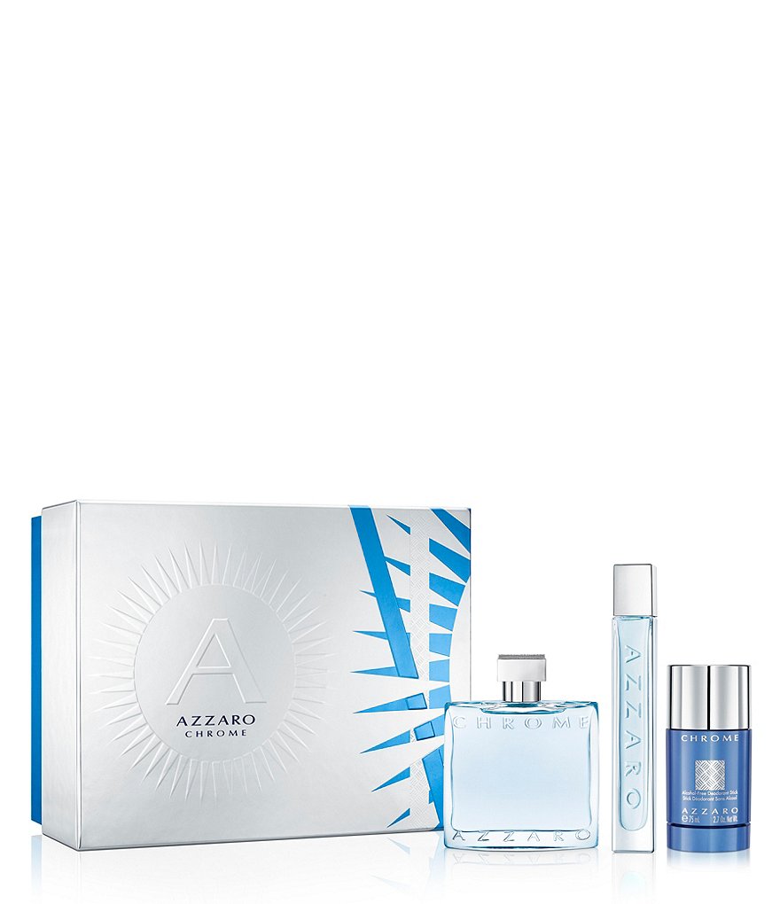 Azzaro Chrome 3-Piece Gift Set
