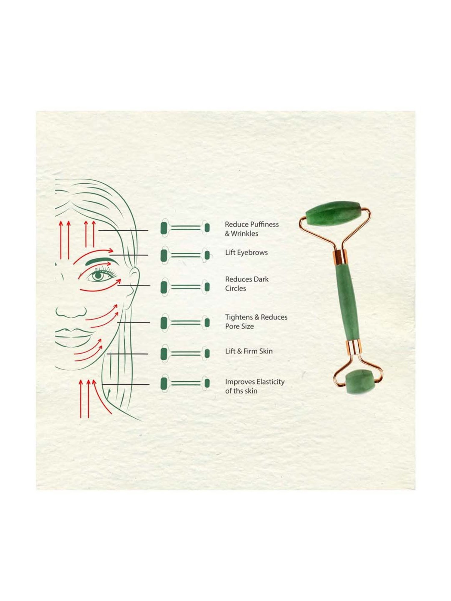 House of Beauty Pink Ice Roller - 187 gm