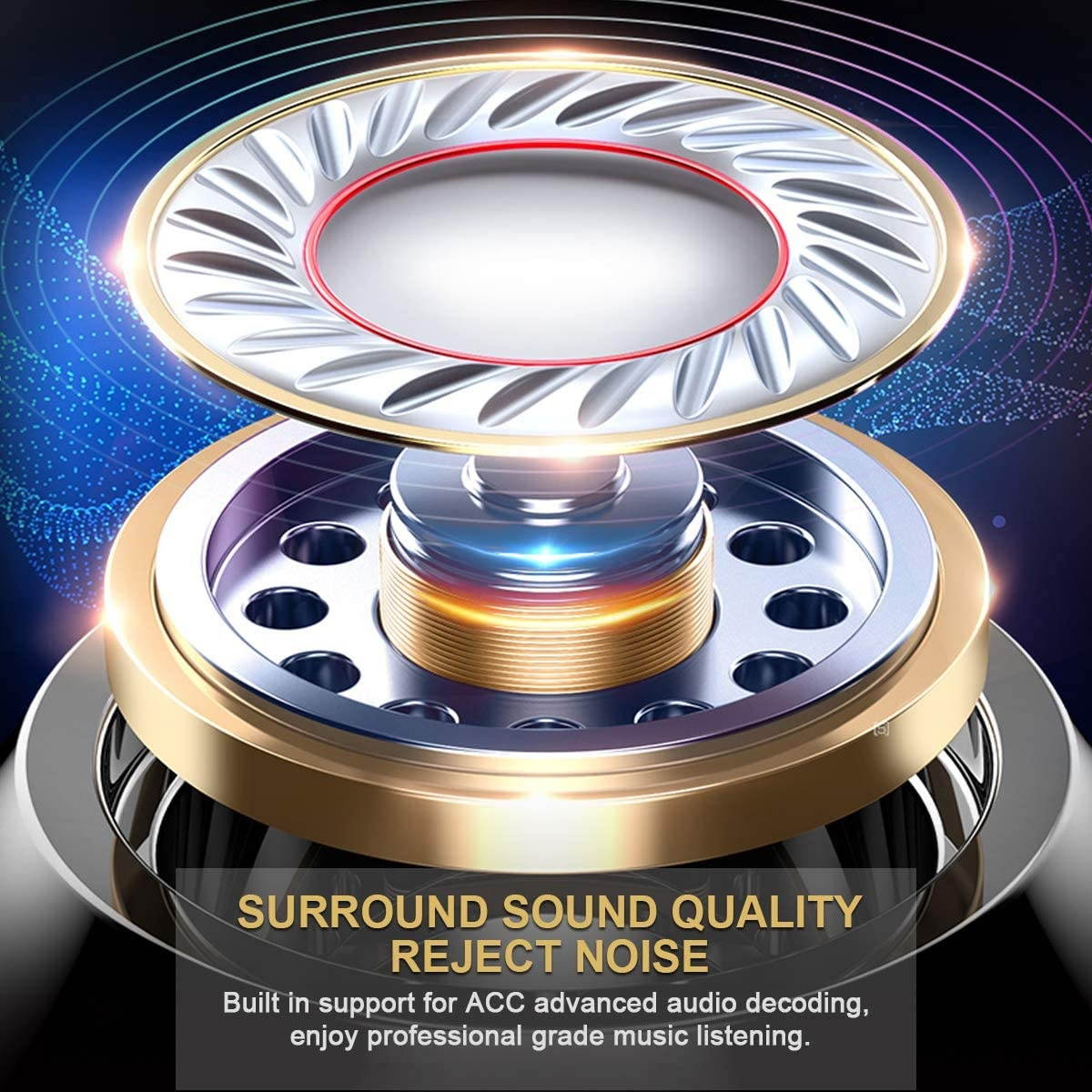 Jaybird Vista True Wireless Bluetooth Sport Waterproof Earbud Premium Headphones - Black (985-000865)