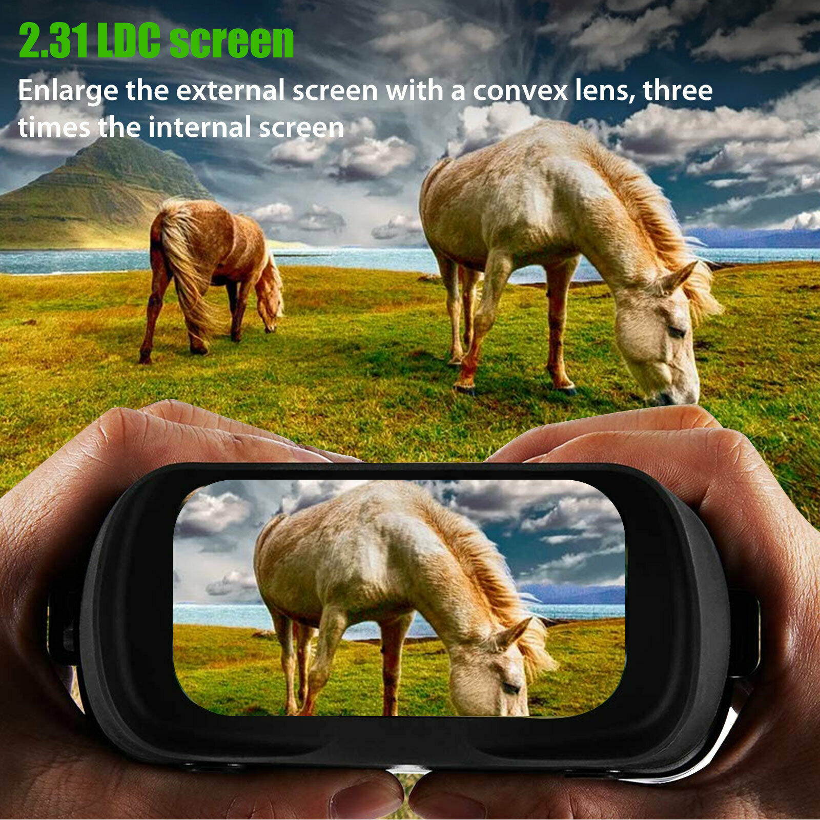 HD 4x Digital Night Vision Infrared Hunting Binocular Scope IR Camera Telescope