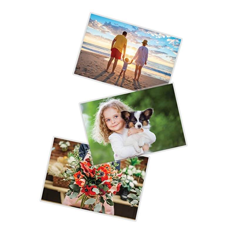Heat Sealed Laminating Pouches 5 Mil 3 12 X 5 12 PhotoSmall Index Card Size Clear Gloss 25 Pack RF053X5C0025