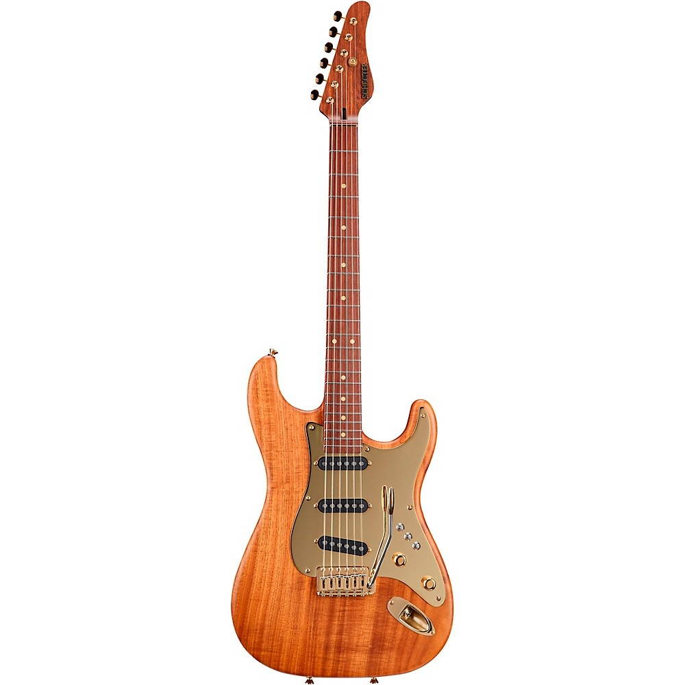 Schecter Guitar Research Masterworks Dream Machine with Solid Koa Body 6-String Electric Guitar