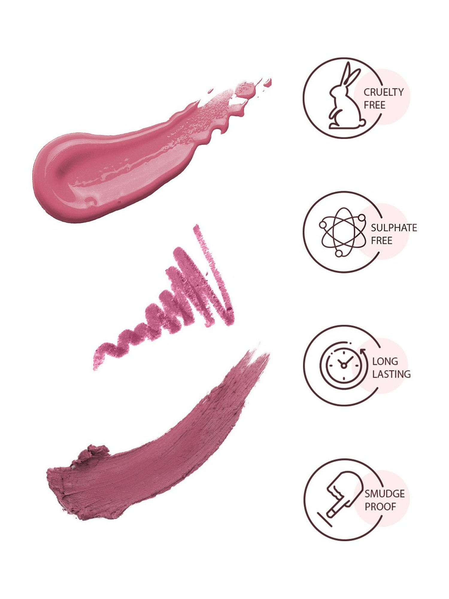 StarStruck By Sunny Leone Intense Matte Lip Color Liquid Lip Color & Lip Liner Sugar Plum