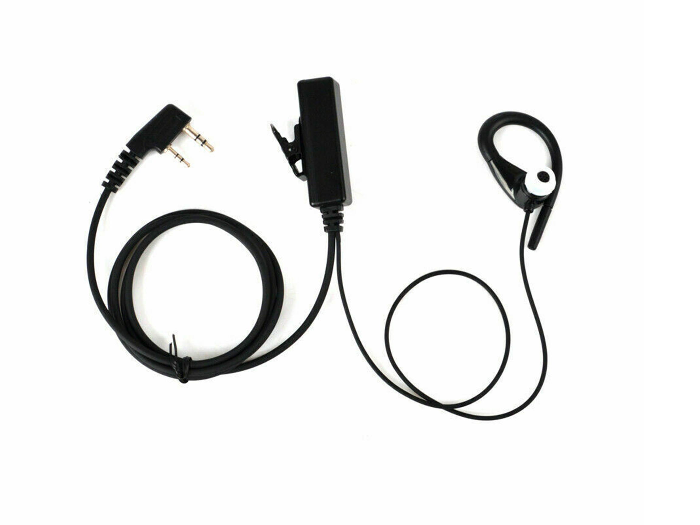 HYS C Shape Earpiece  For Baofeng UV-5R Series 666S 888S Kenwood Two Way Radio