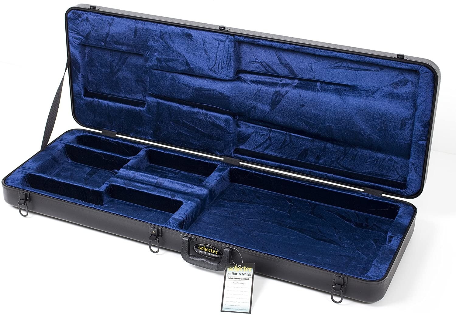 Schecter 1622 SGR-UNIV PE Molded Universal Guitar Hardcase, Black