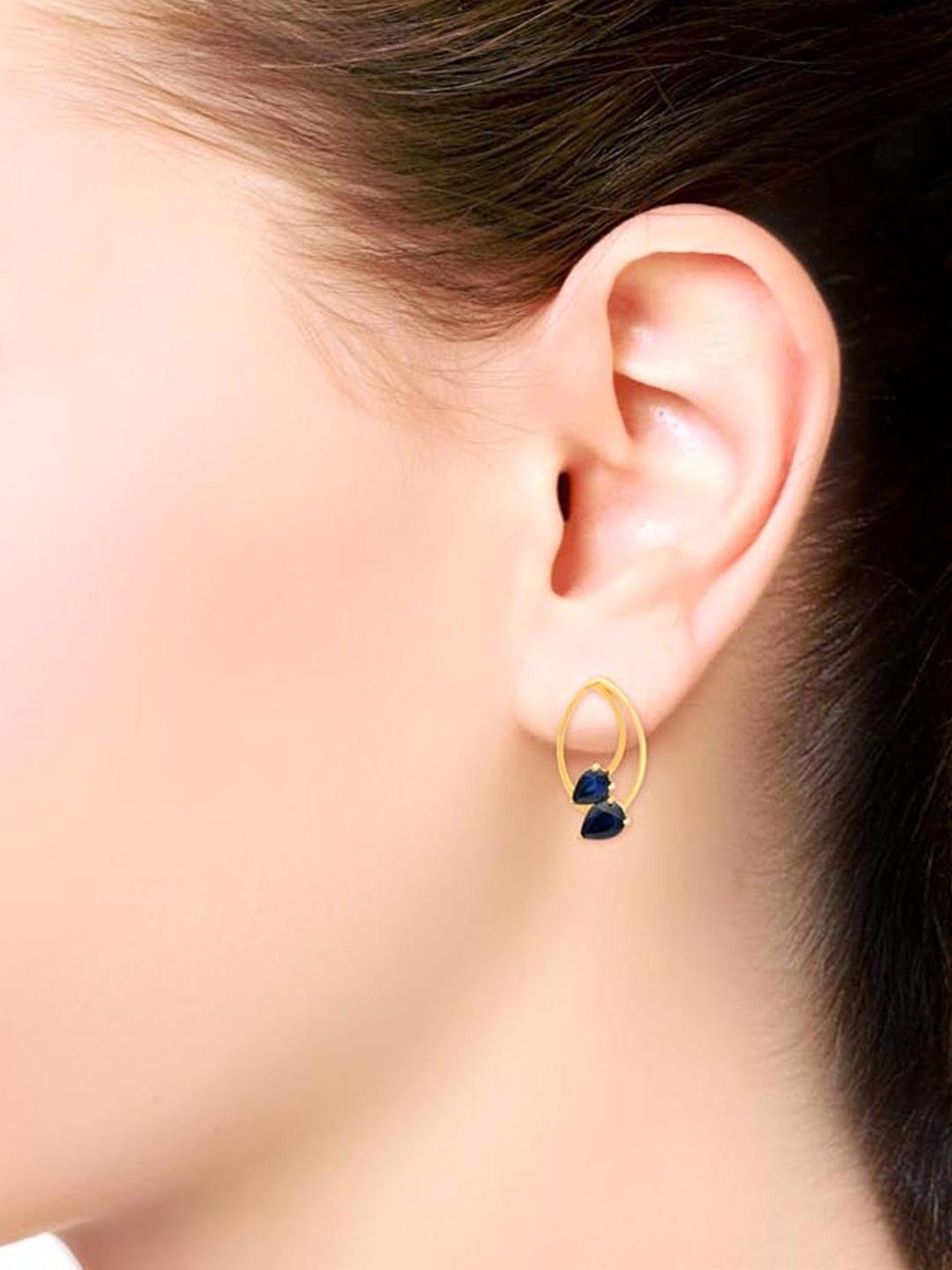 Malabar Gold and Diamonds 22k Gold Earrings for Women