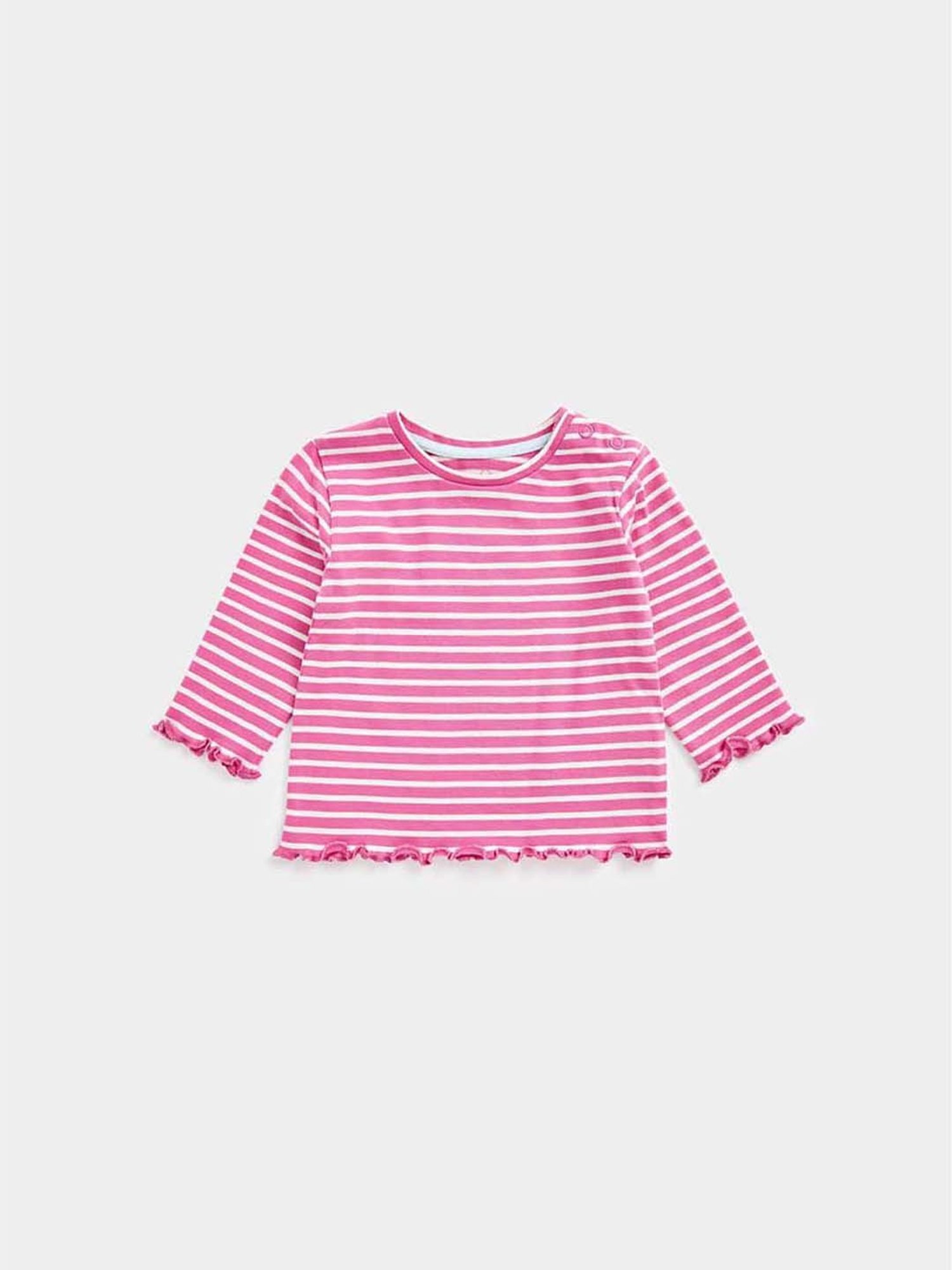 Mothercare Kids Multicolor Cotton Printed Full Sleeves T-Shirt (Pack of 3)