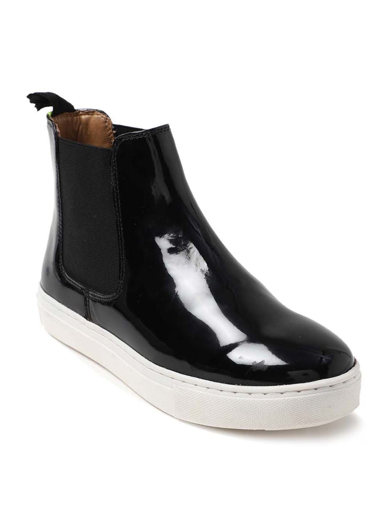 Forever 21 Women's Midnight Black Chelsea Boots