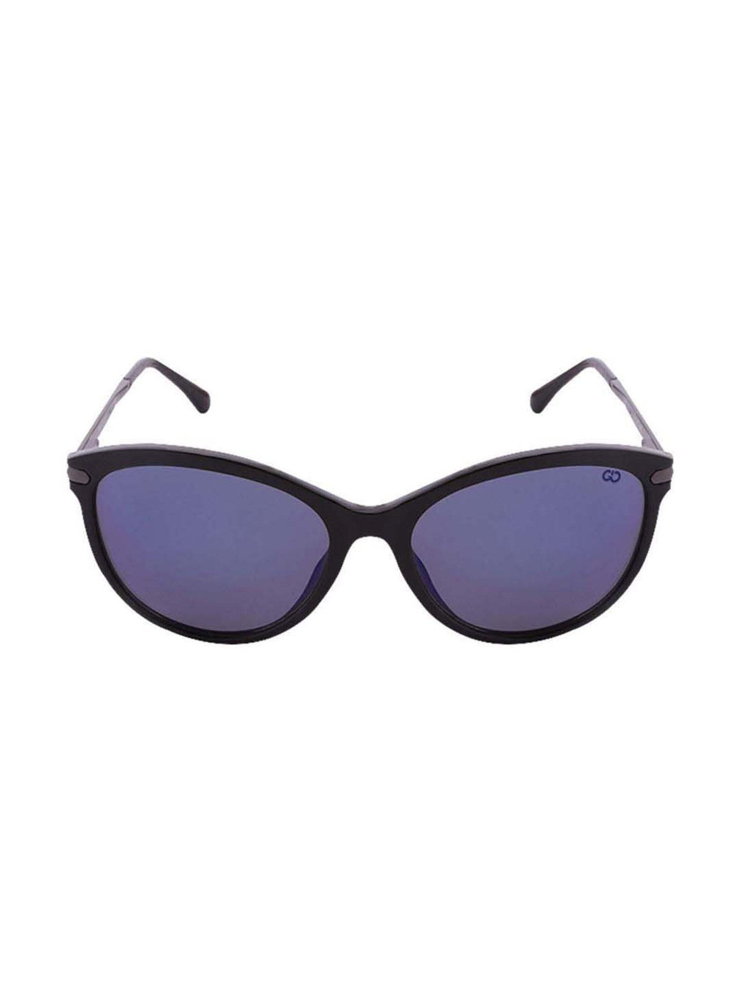 Gio Collection GL5056C04 Blue Oval Sunglasses