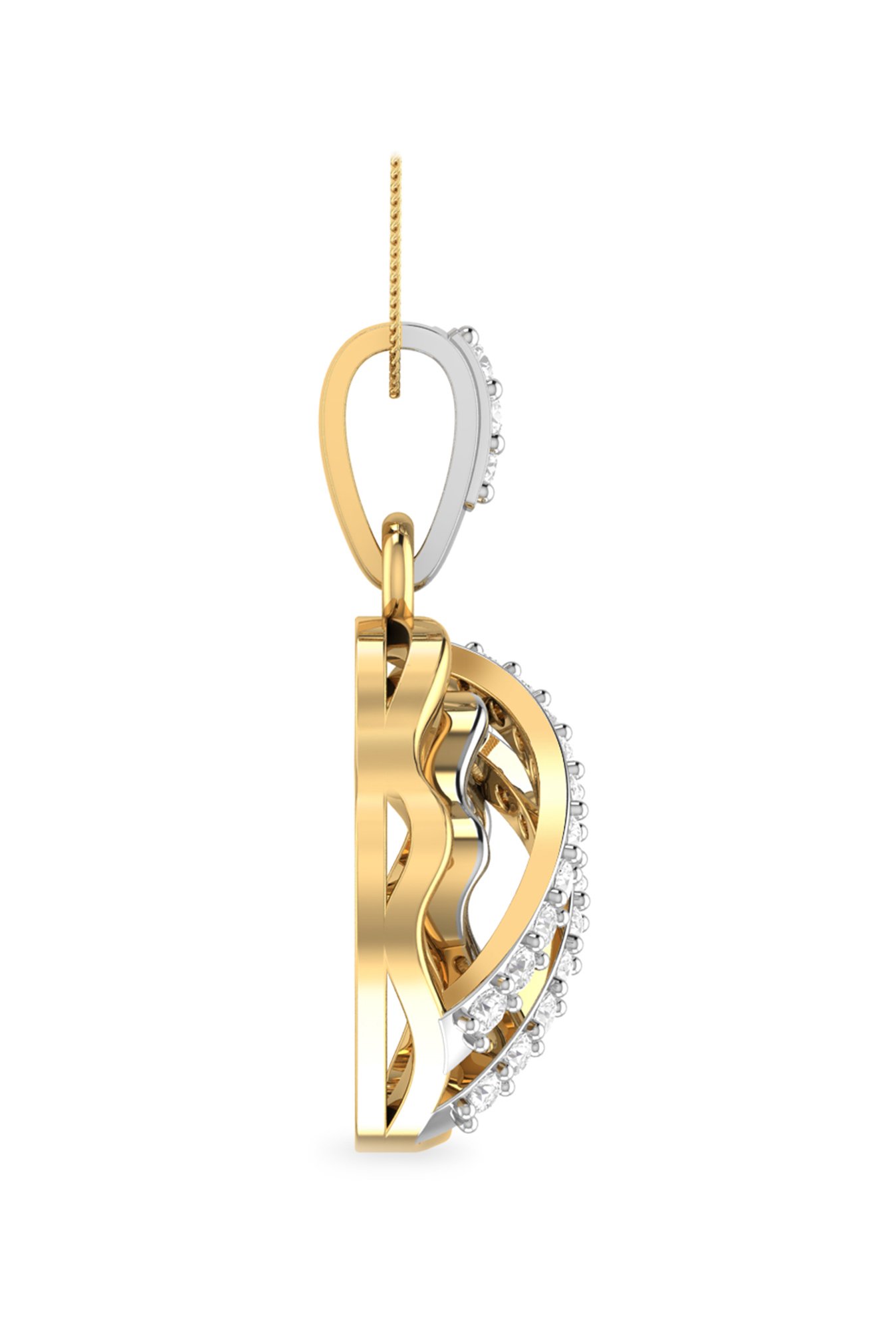 PC Jeweller Samir 22 kt Gold Pendant without Chain