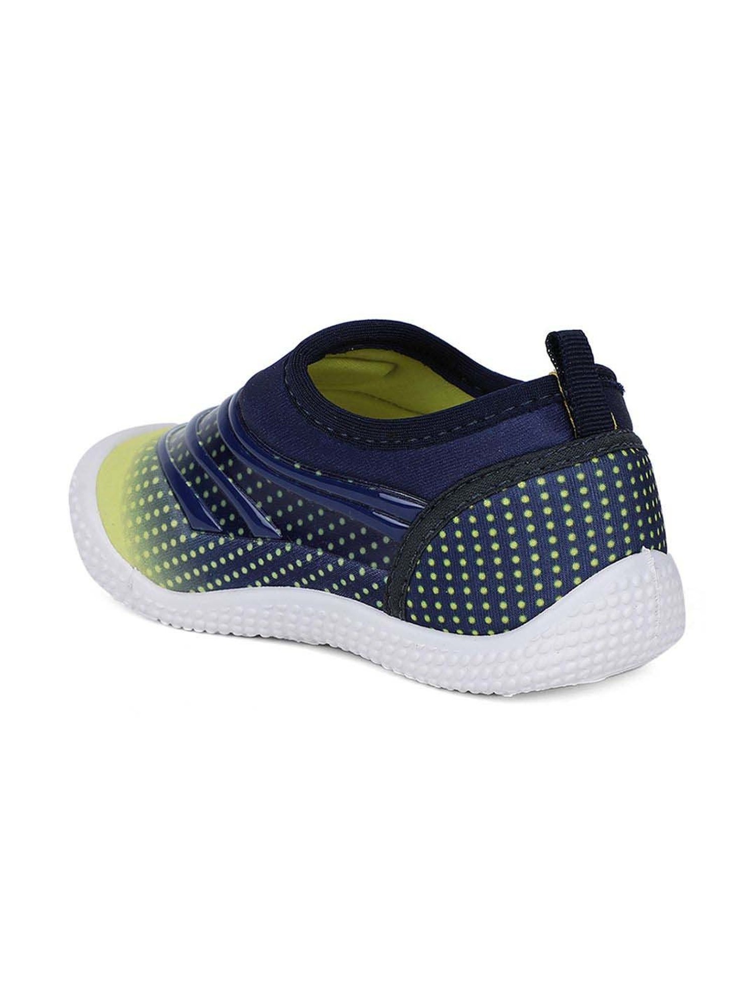 Bubblegummers by Bata Kids Blue & Yellow Casual Slip-Ons