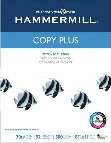 Hammermill 10500-7 Copyplus Paper - Letter - 8.5" X 11" - 20lb - 500 X Sheet