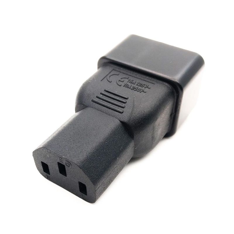 1M 16AWG Heavy Duty Power Extension Cord Power Extension Cable 3 Feet 1 Meters 3 Conductor NEMA 515P to NEMA 515R 13 Amp Power Cable ED70906