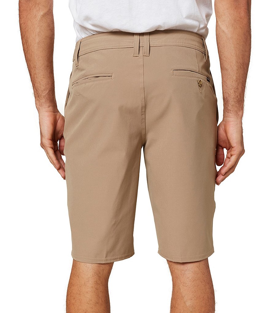 Redsand Solid Heather 20#double; Outseam Hybrid Shorts