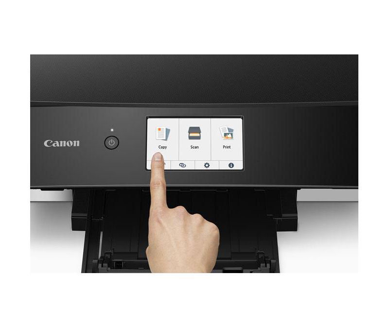 Canon PIXMA TS TS8320 Black Inkjet Multifunction Printer - Color - Copier/Printer/Scanner - 4800 x 1200 dpi Print - Automatic Duplex Print