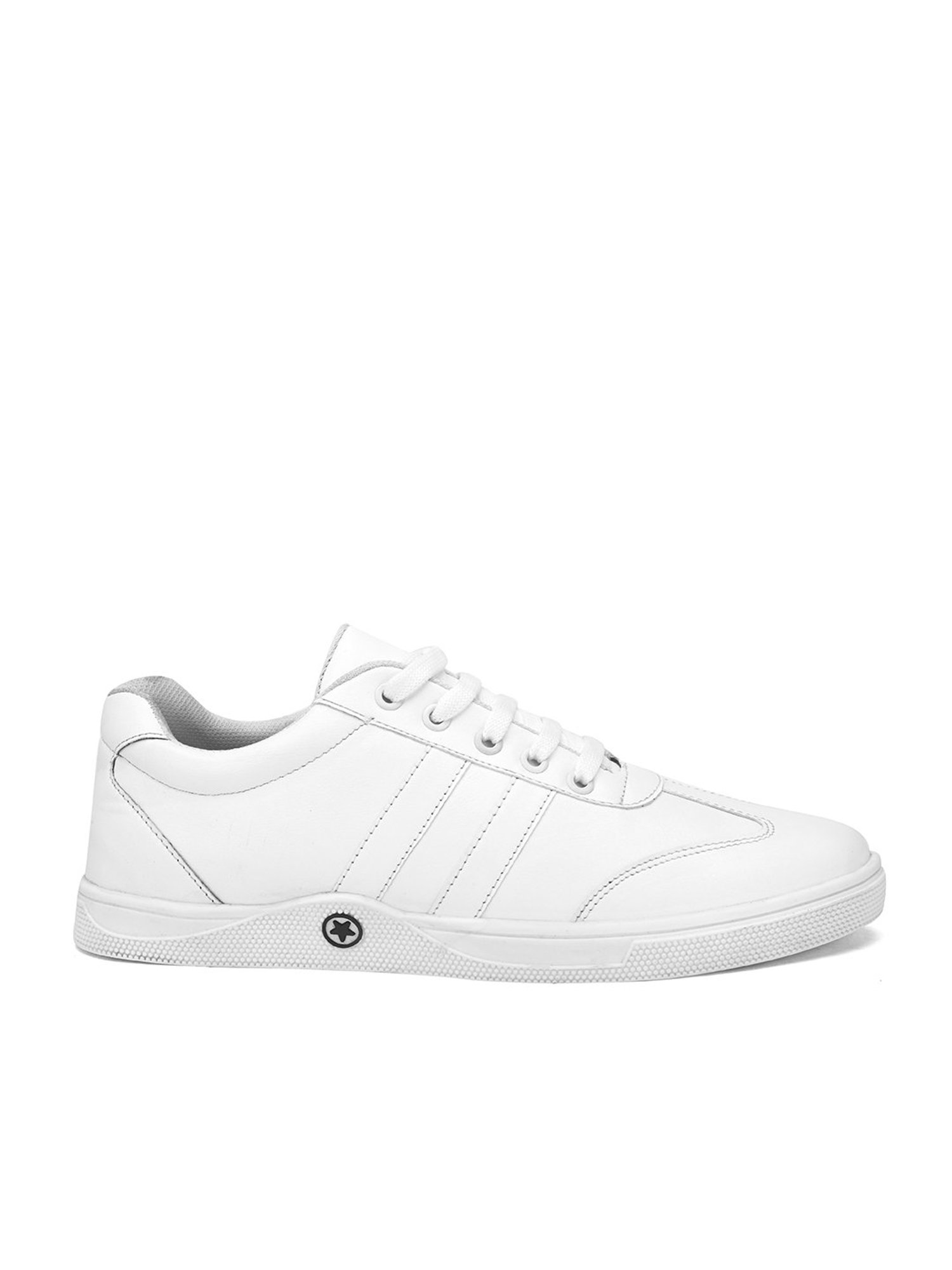 Giorgio Men's White Casual Sneakers