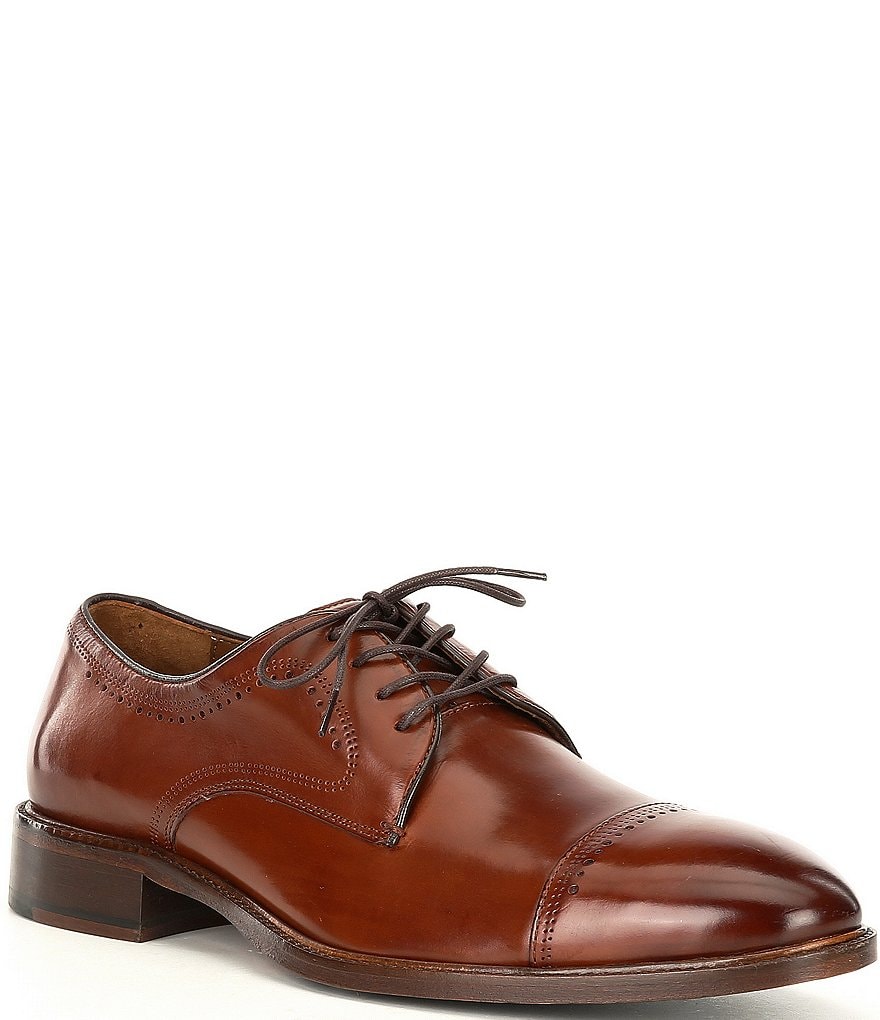 Johnston & Murphy Men's Sayer Cap Toe Oxfords