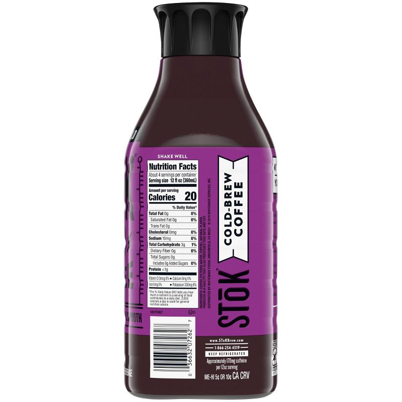 SToK Unsweetened Extra Bold Coffee - 48 fl oz