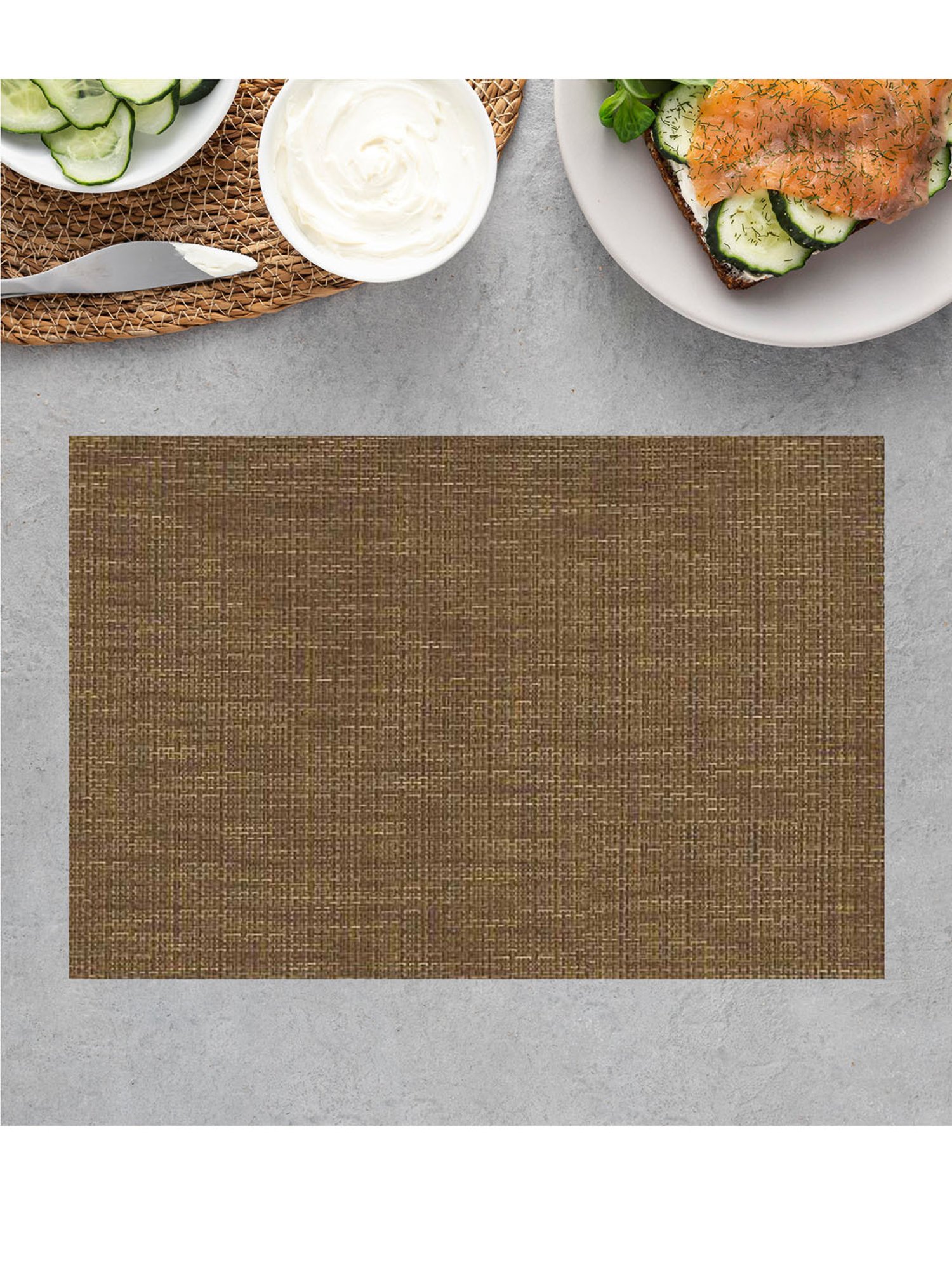 Freelance Brown Cork Set of 6 Placemats
