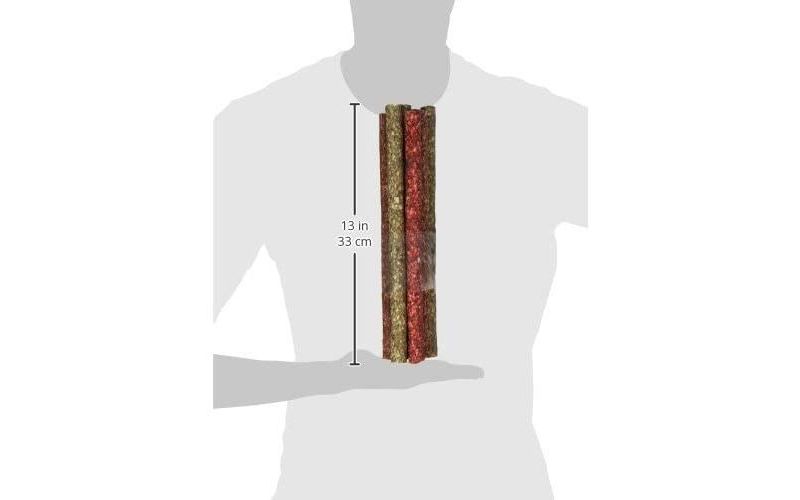 Cadet 12 Inch Assorted Rawhide Munchy Logs (8 Pack)