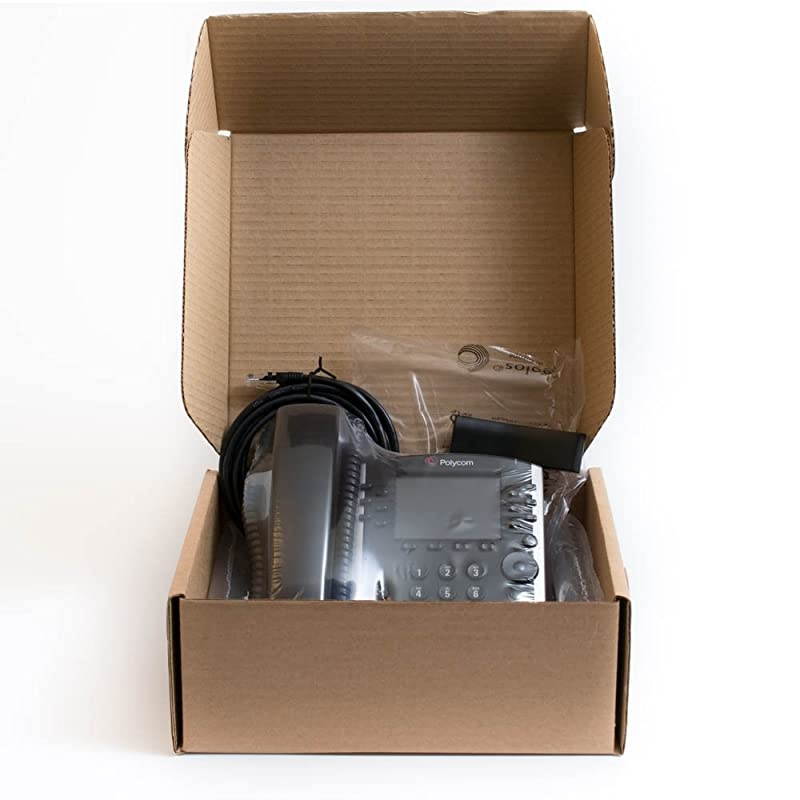 220046162025 VVX 410 12Line IP Phone Gigabit PoE Power supply not included Renewed